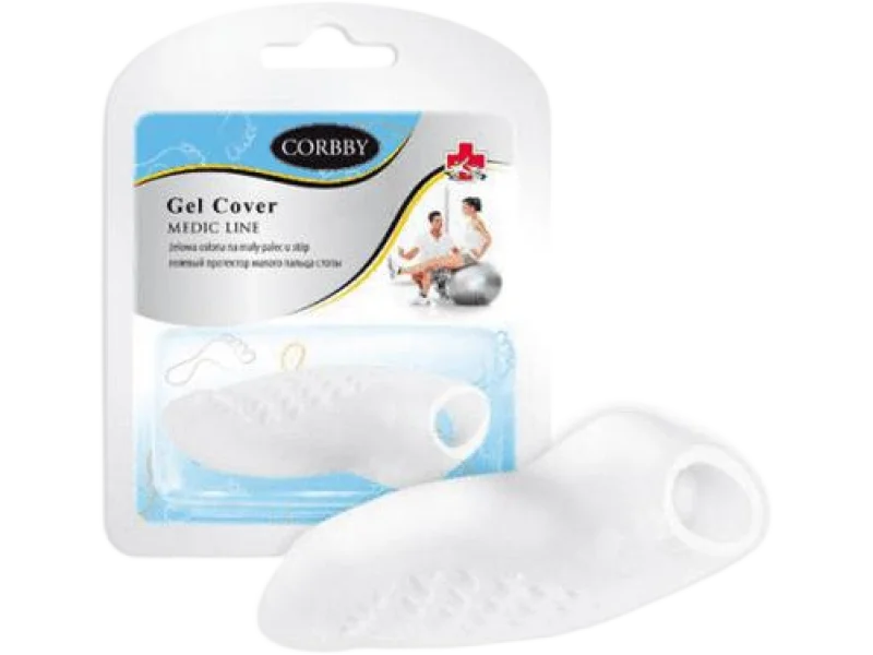 CORBBY Gel Cover żelowa osłonka na mały palec u stóp, osłonki