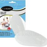 CORBBY HALF GEL PREMIUM żelowe uniwersalne półwkładki, wkładki do butów