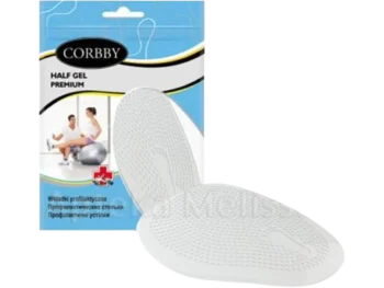 Zdjęcie produktu CORBBY HALF GEL PREMIUM żelowe uniwersalne półwkładki, wkładki do butów