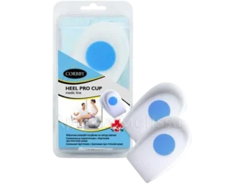 Zdjęcie produktu CORBBY HEEL PRO CUP silikonowe podpiętki korytkowe na ostrogi piętowe, podkładki