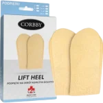 Corbby Lift Heel podpiętki na skrót kończyn dolnych, wkładki do butów