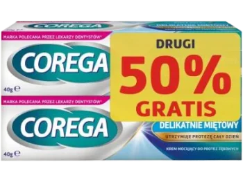 Zdjęcie produktu Corega Extra Strong delikatnie miętowy, krem