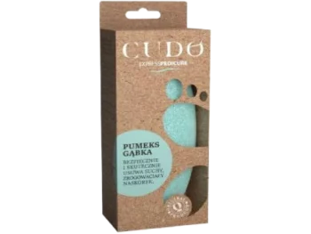 CUDO Express Pedicure, gąbka-pumeks do stóp Mint ECO Paper Pack