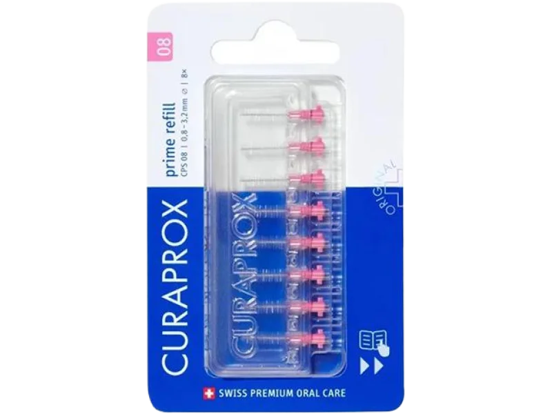 Curaprox CPS 08 Prime Refill szczoteczki międzyzębowe