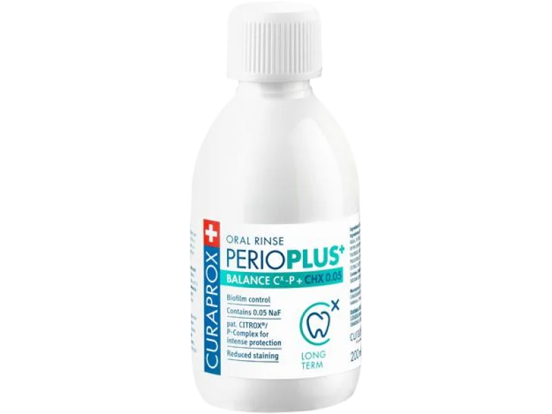 CURAPROX PERIO PLUS+ BALANCE CITROX CHX, płyn do jamy ustnej, 0,05%