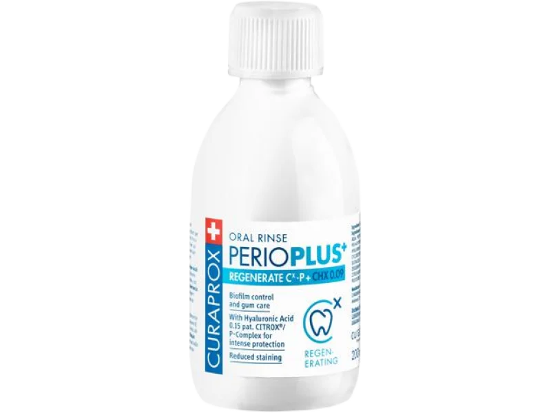 Curaprox Perio Plus+ Regenerate Citrox CHX, płyn