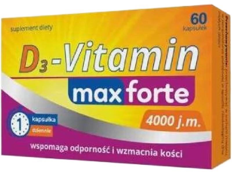 D3-Vitamin maxforte, kapsułki, 4000 j.m.