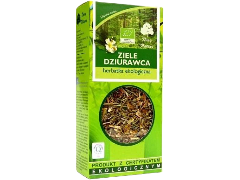 Dary Natury Ekologiczna herbatka ziele dziurawca, zioła do zaparzania