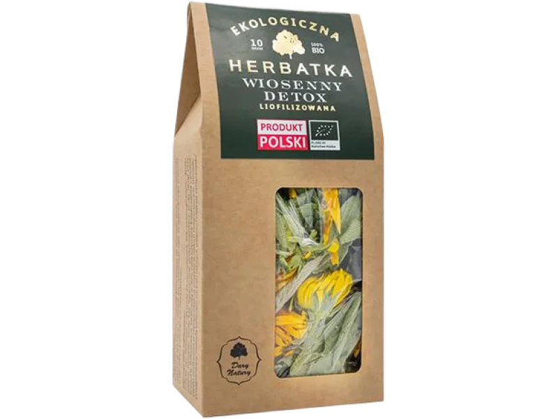 Dary Natury Ekologiczna liofilizowana herbatka Wiosenny Detox, herbata