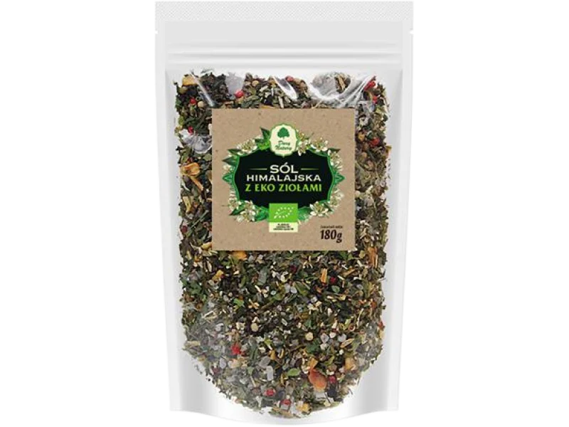 Dary Natury sól himalajska z eko ziołami uzupełniacz do młynka