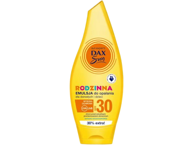 Dax Sun Rodzinna do opalania dla dorosłych i dzieci, SPF 30, emulsja