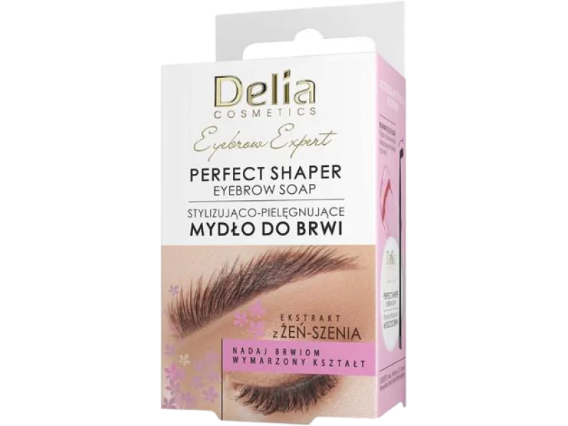 Delia Eyebrow Expert Perfect Shaper Eyebrow Soap, żel