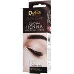 Delia żelowa henna do brwi i rzęs ciemny brąz 3.0