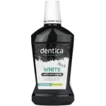 Dentica Black White do higieny jamy ustnej z aktywnym węglem, płyn