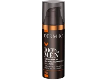 Zdjęcie produktu DERMIKA 100% FOR MEN przeciw zmarszczkom i bruzdom 50+, krem