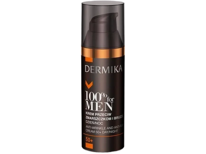 DERMIKA 100% FOR MEN przeciw zmarszczkom i bruzdom 50+, krem