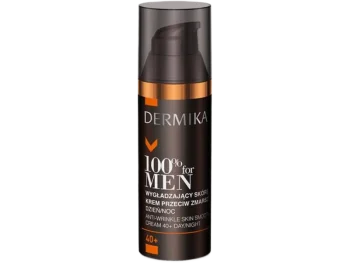 Zdjęcie produktu DERMIKA 100% FOR MEN wygładzający skórę przeciw zmarszczkom 40+, krem