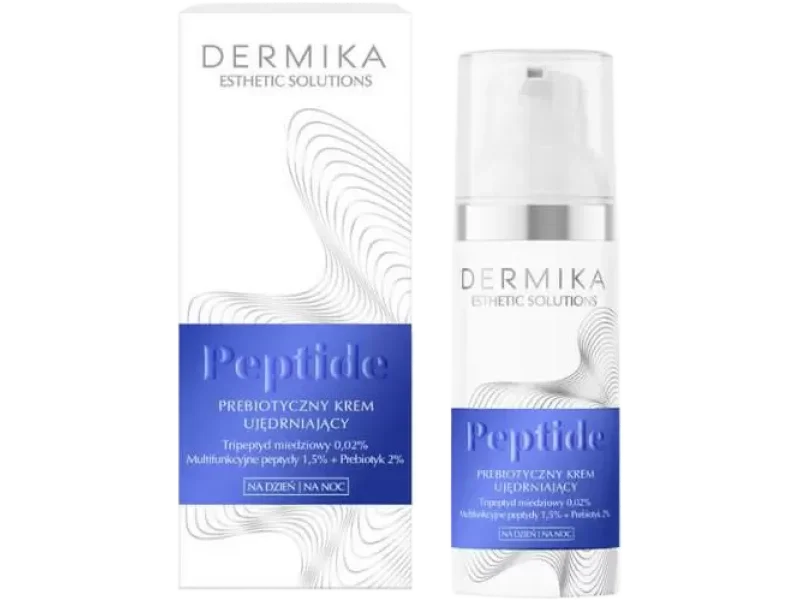 Dermika Esthetic Solutions peptide prebiotyczny krem ujędrniający