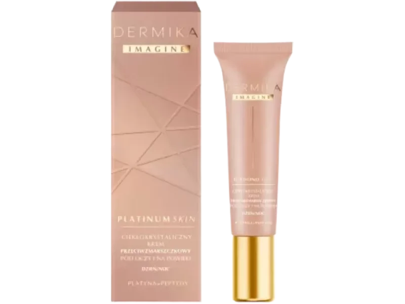 Dermika Imagine Platinum Skin ciekłokrystaliczny krem przeciwzmarszczkowy pod oczy i na powieki