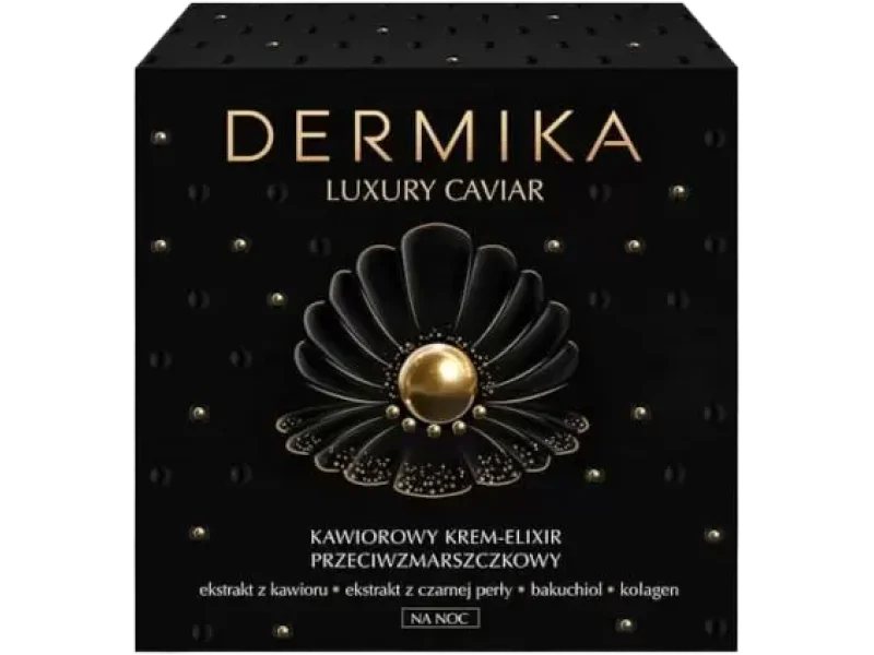 Dermika Luxury Caviar kawiorowy krem-eliksir przeciwzmarszczkowy na noc