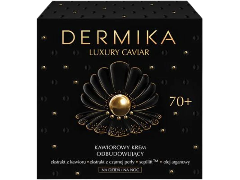 Dermika Luxury Caviar kawiorowy odbudowujący 70+, krem