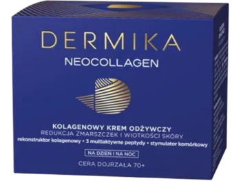 Zdjęcie produktu Dermika Luxury Neocollagen kolagenowy krem odżywczy redukujący zmarszczki i wiotkość skóry 70+