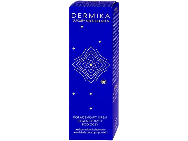 Dermika Luxury Neocollagen kolagenowy krem regenerujący pod oczy
