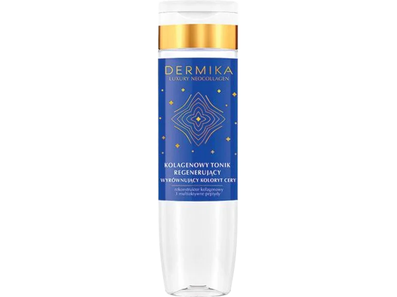 DERMIKA LUXURY NEOCOLLAGEN kolagenowy regenerujący, wyrównujący koloryt cery, tonik