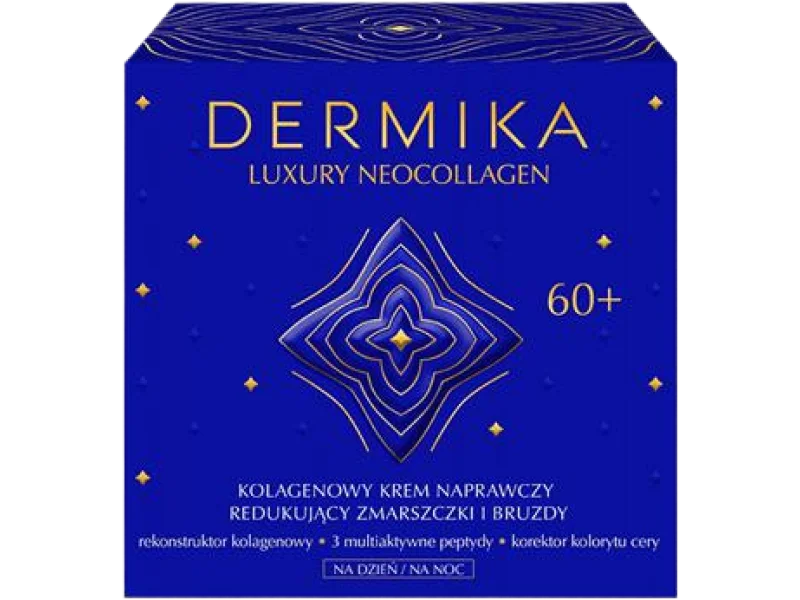 Dermika Luxury Neocollagen naprawczy dzień / noc 60+, krem