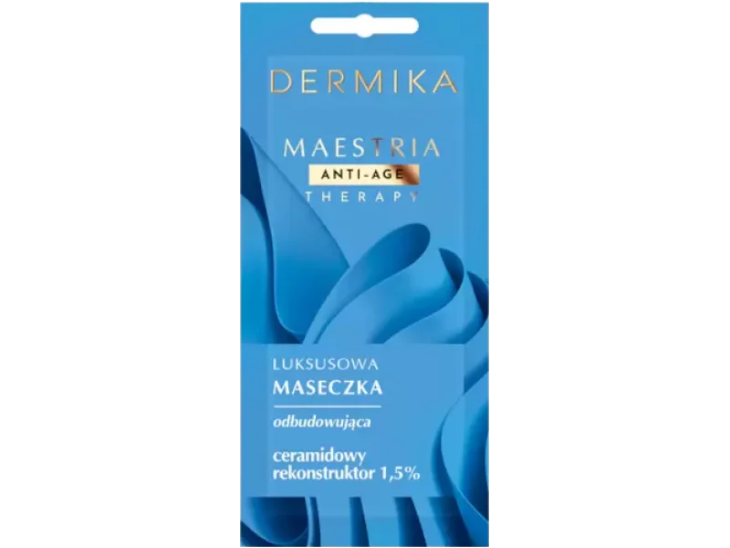 Dermika Maestria luksusowa maseczka odbudowująca ceramidowy rekonstruktor, maska