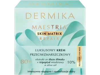 Zdjęcie produktu DERMIKA MAESTRIA Luksusowy przeciwzmarszczkowy 80+ na dzień i na noc, krem