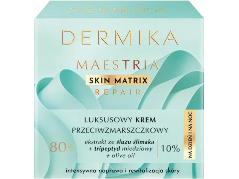 DERMIKA MAESTRIA Luksusowy przeciwzmarszczkowy 80+ na dzień i na noc, krem