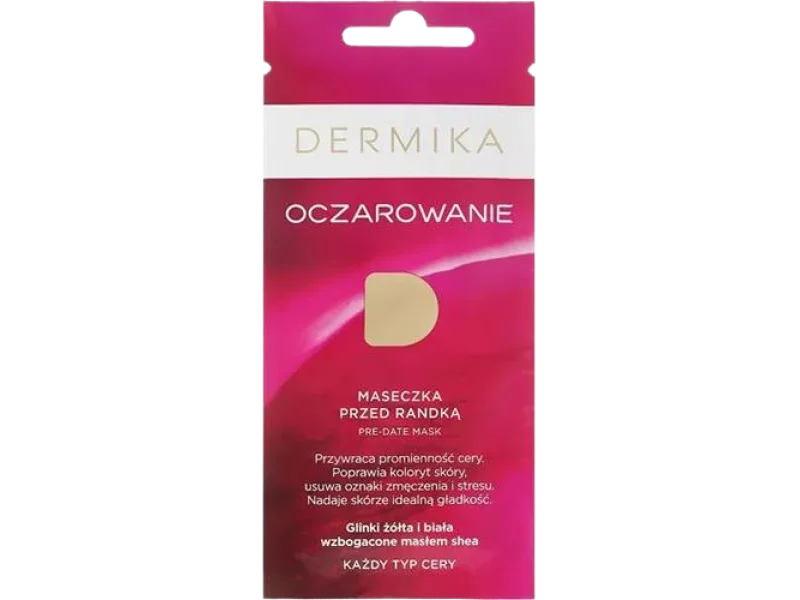 DERMIKA Oczarowanie przed randką, rewitalizująca, maska