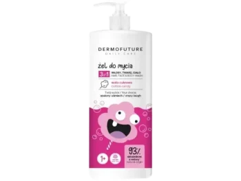 Zdjęcie produktu DermoFuture Daily Care Kids 3w1, smak wata cukrowa, żel