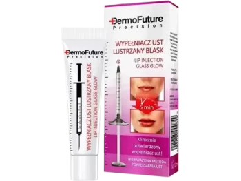 Zdjęcie produktu DermoFuture Lip Injection Glass Glow wypełniacz ust lustrzany blask, balsam