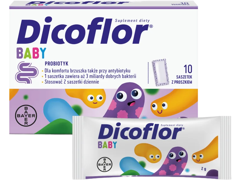 Dicoflor Baby, proszek do sporządzania zawiesiny doustnej