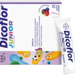 Dicoflor Junior, smak owoców leśnych, proszek w saszetkach