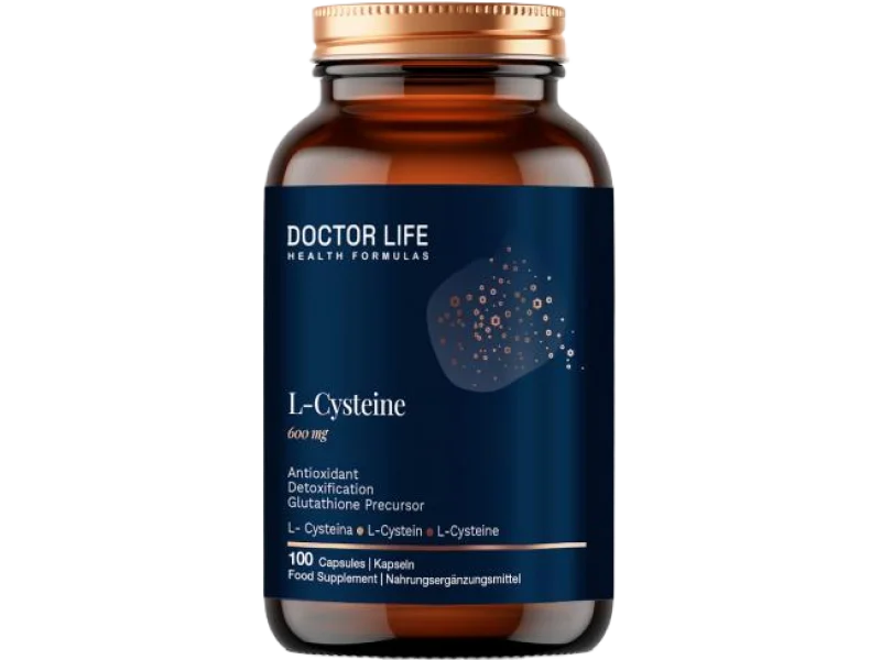 Doctor Life L-cysteine, kapsułki, 600 mg
