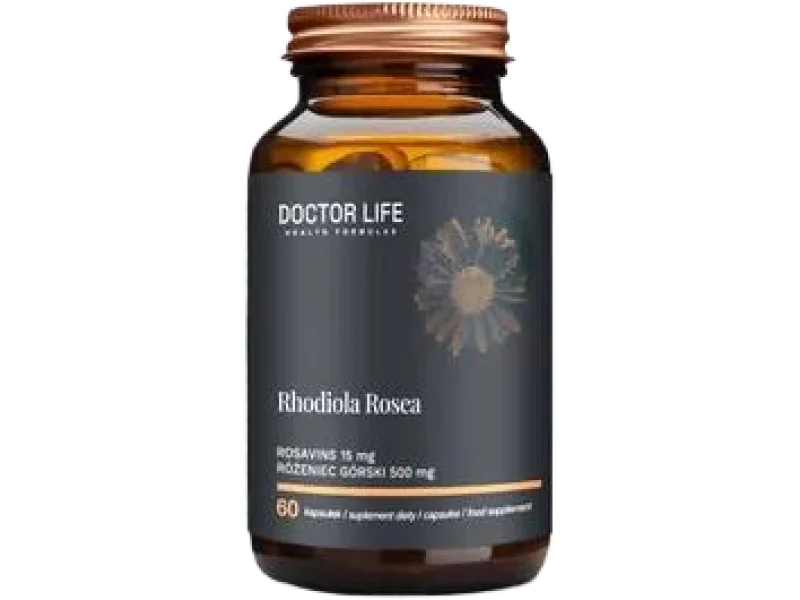 Doctor Life Rhodiola rosea różeniec górski, kapsułki