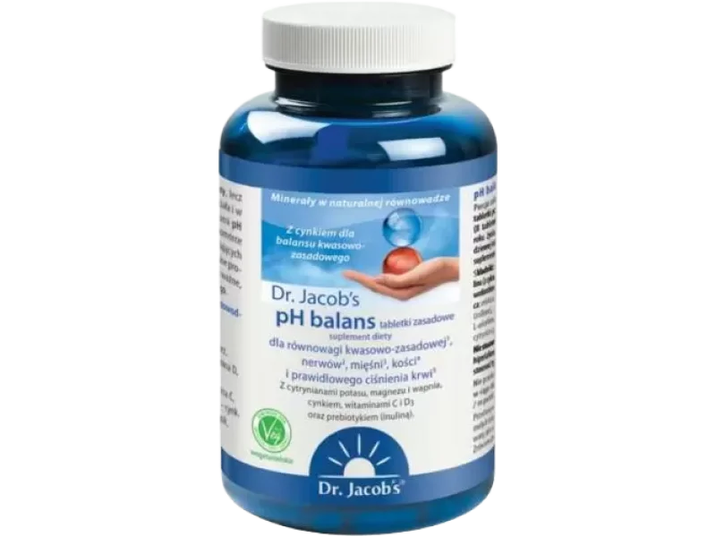 Dr Jacobs pH balans zasadowe, tabletki
