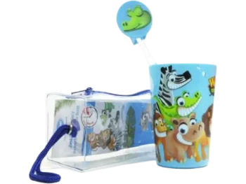 Zdjęcie produktu Dr Scott zestaw dziecięcy do mycia zębów z minutnikiem
