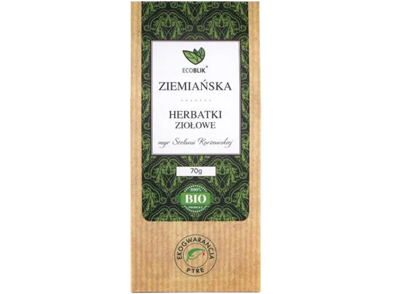 ECOBLIK Herbatka ziemiańska, zioła do zaparzania