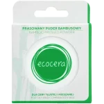 Ecocera naturalny prasowany puder bambusowy dla cery tłustej i mieszanej