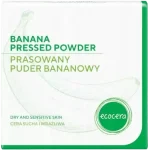 Ecocera prasowany puder bananowy dla cery suchej i wrażliwej