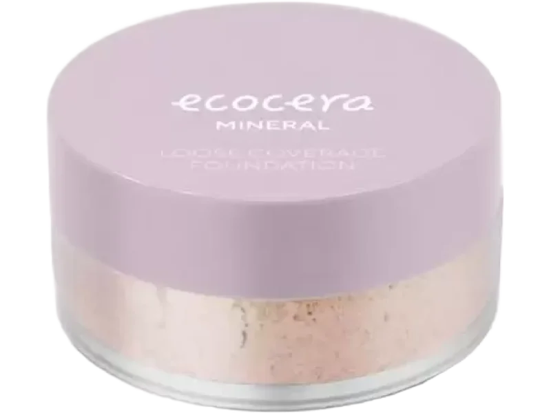 Ecocera, sypki kryjący podkład mineralny C2 Oslo, puder