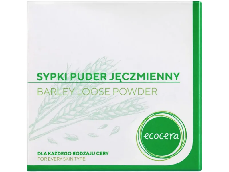 Ecocera sypki puder jęczmienny