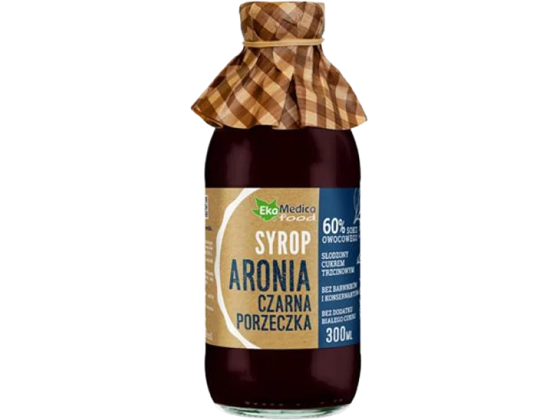 EKAMEDICA Aronia, czarna porzeczka, syrop
