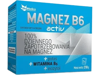 Zdjęcie produktu EkaMedica Magnez B6 Active, proszek w saszetkach