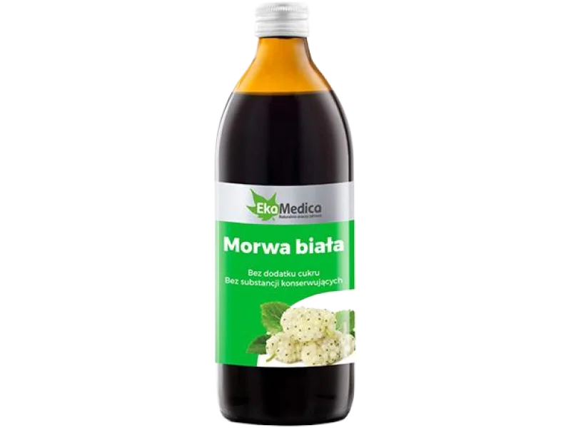 EKAMEDICA Morwa biała sok, płyn