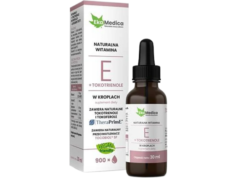 EkaMedica Witamina E + tokotrienole, krople
